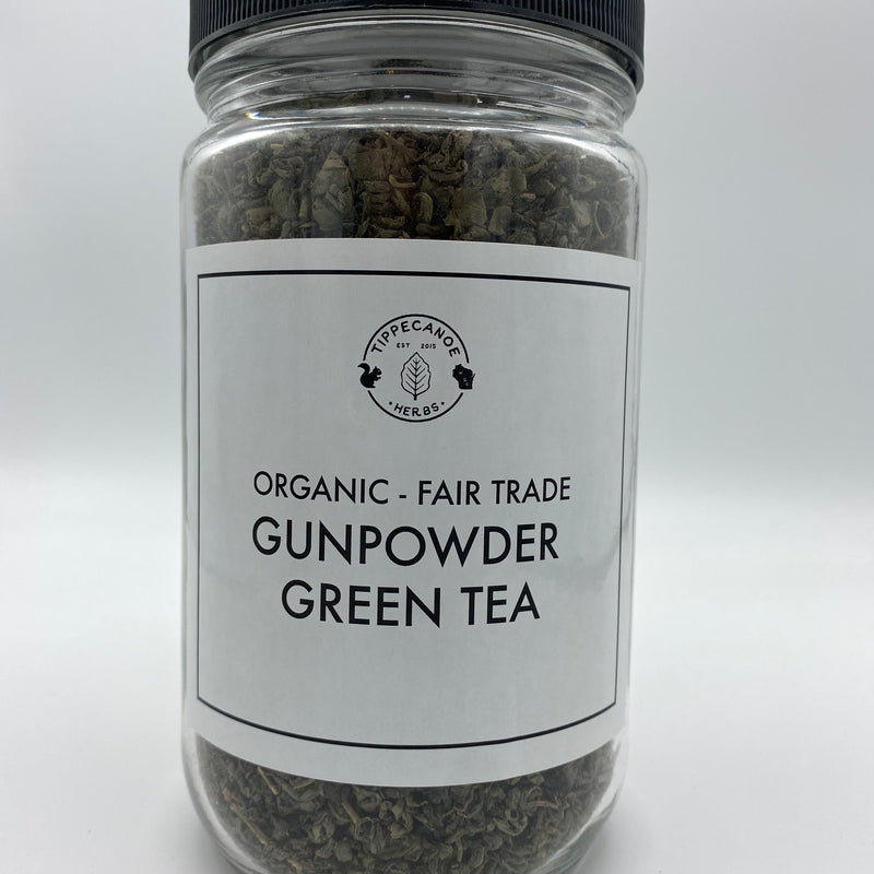 Tea - Gunpowder Green - Tippecanoe Herbs Herbalist Milwaukee