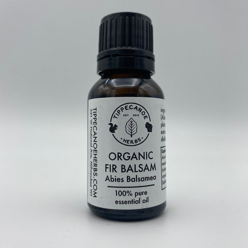 Balsam Fir Essential Oil - Organic - Tippecanoe Herbs Herbalist Milwaukee