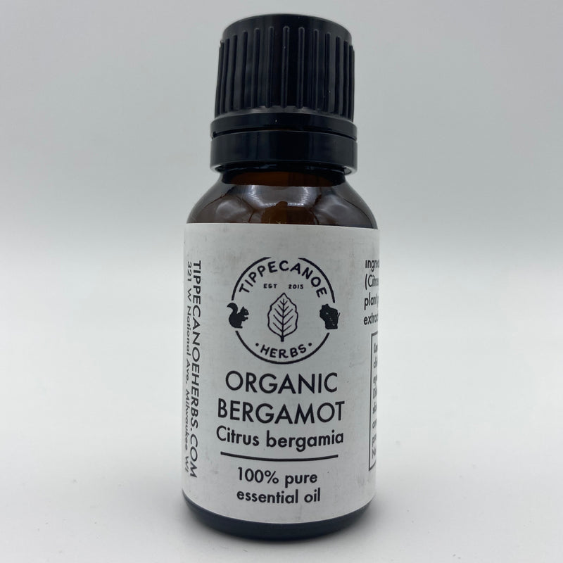 Bergamot Essential Oil- Organic - Tippecanoe Herbs Herbalist Milwaukee