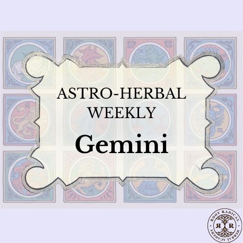 Gemini - Astro-Herbal Weekly