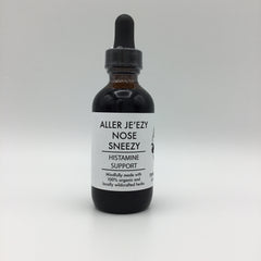 Allergy Tincture: Aller Je'ezy Nose Sneezy - Tippecanoe Herbs