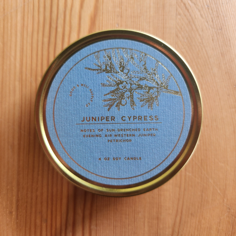 Candle- Juniper Cypress