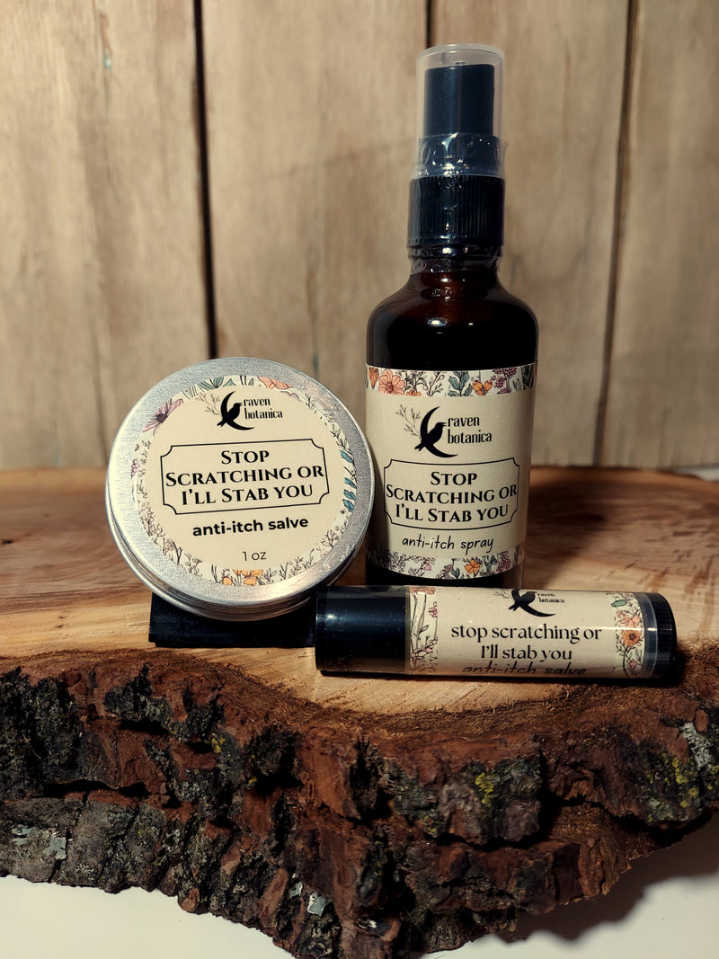 Anti-itch Salve- Raven Botanica