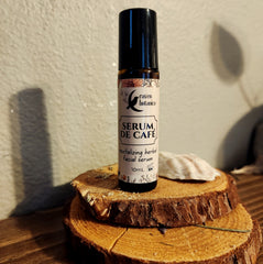 Herbal Facial Serum with Coffee- Raven Botanica