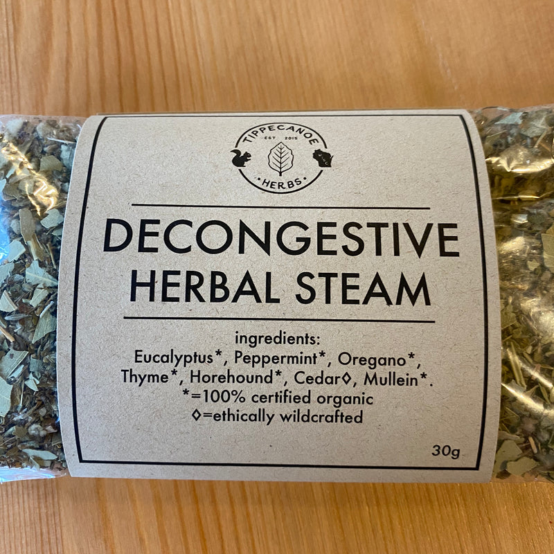 Decongestive Herbal Steam - Tippecanoe Herbs