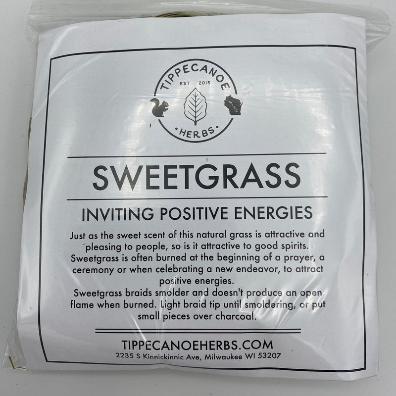 Sweetgrass Braid - Tippecanoe Herbs
