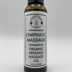 Massage Oil -  Lymphatic Abyanga Massage - Tippecanoe Herbs