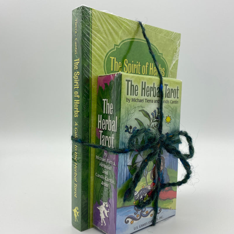 Herbal Tarot and Spirit of Herbs Tarot Deck and Book Set