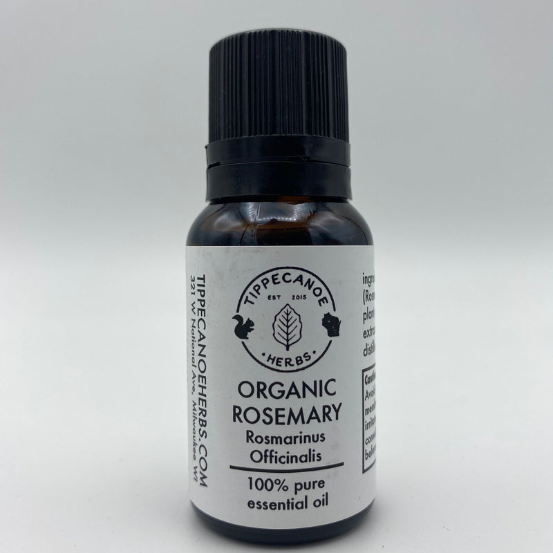 Rosemary Essential Oil - Organic - Tippecanoe Herbs Herbalist Milwaukee