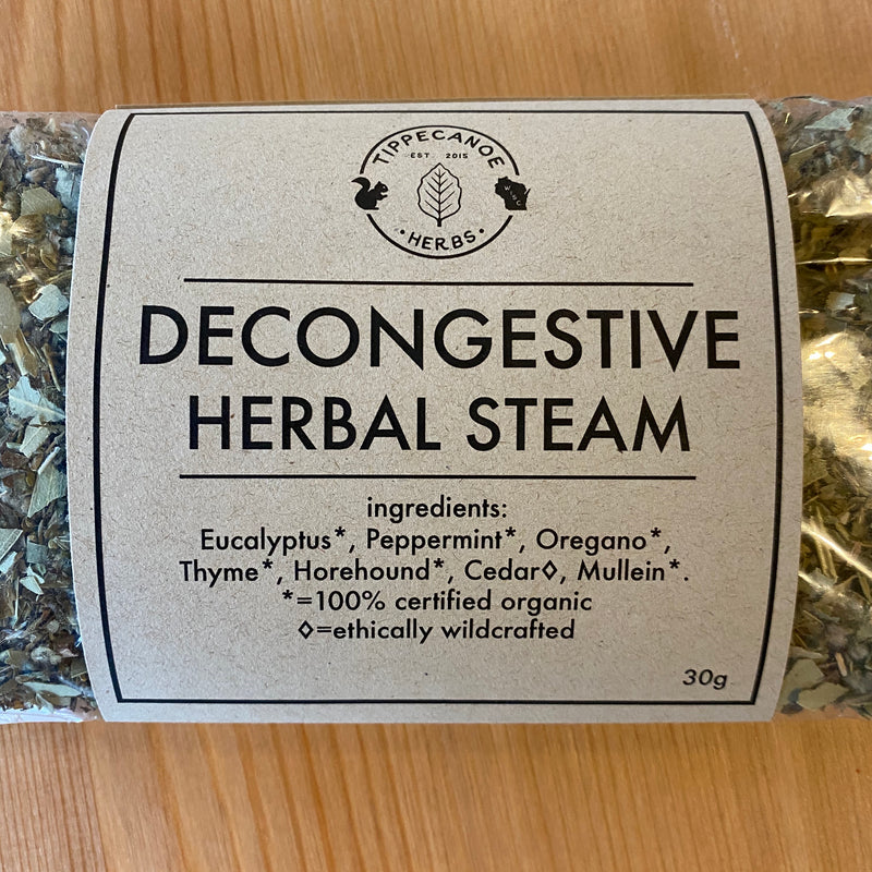 Decongestive Herbal Steam - Tippecanoe Herbs