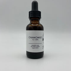 Chamomile Tincture- Teething Relieving - Tippecanoe Herbs Herbalist Milwaukee