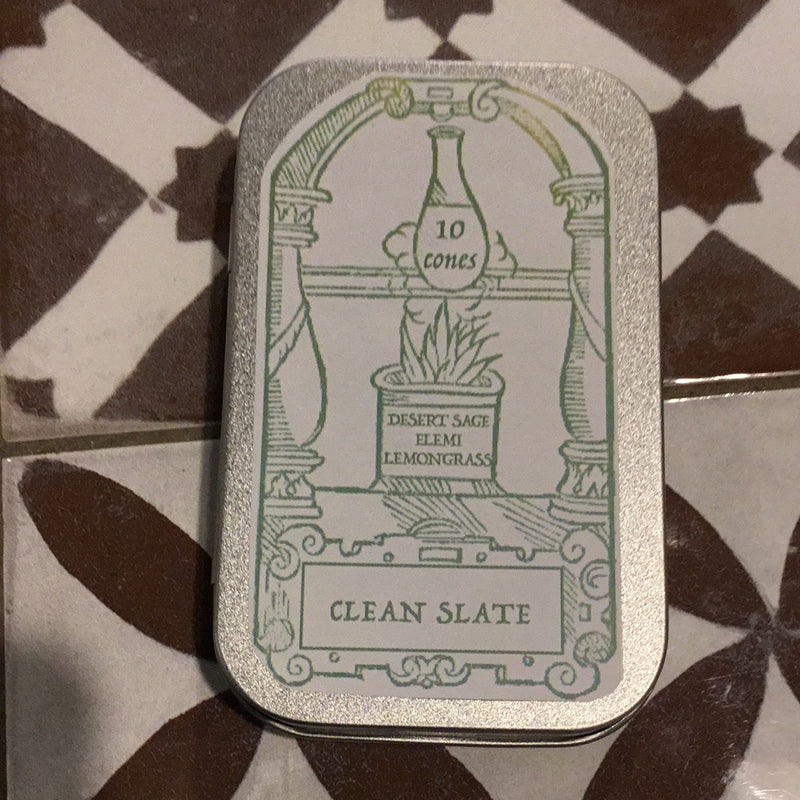 Incense - Clean Slate - white sage and lemon